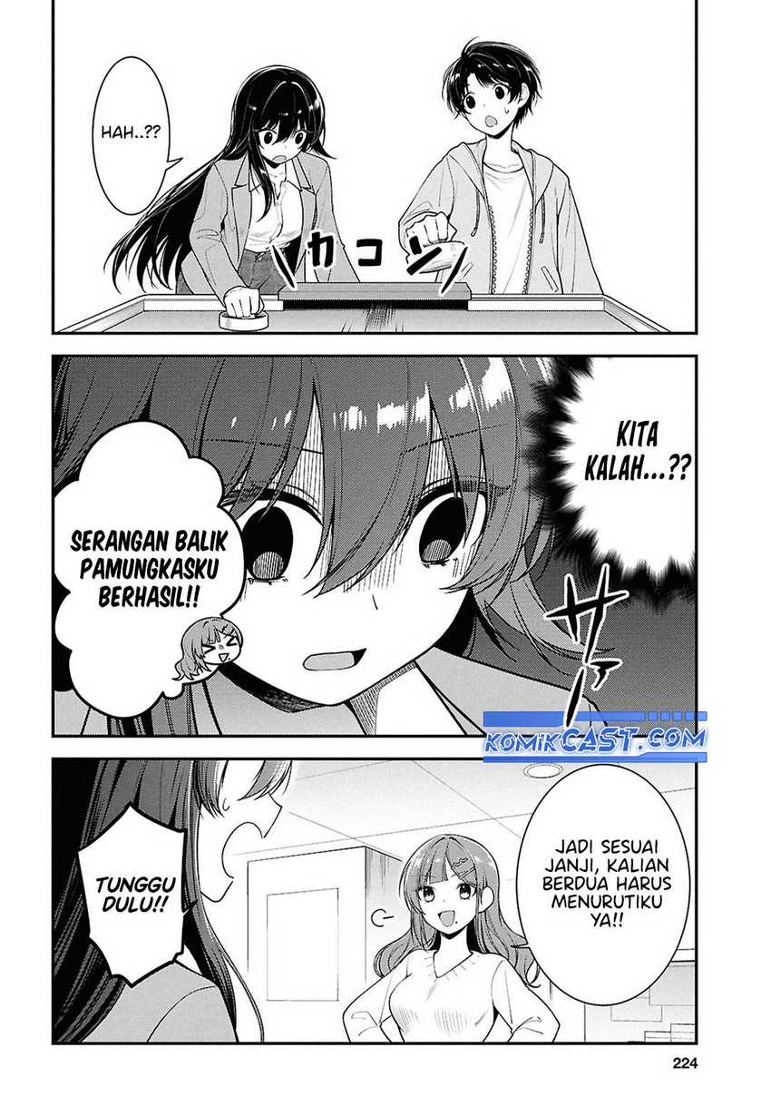 Tonari no Seki no Yankee Shimizu-san ga Kami o Kuroku Sometekita Chapter 7 - Halaman 15