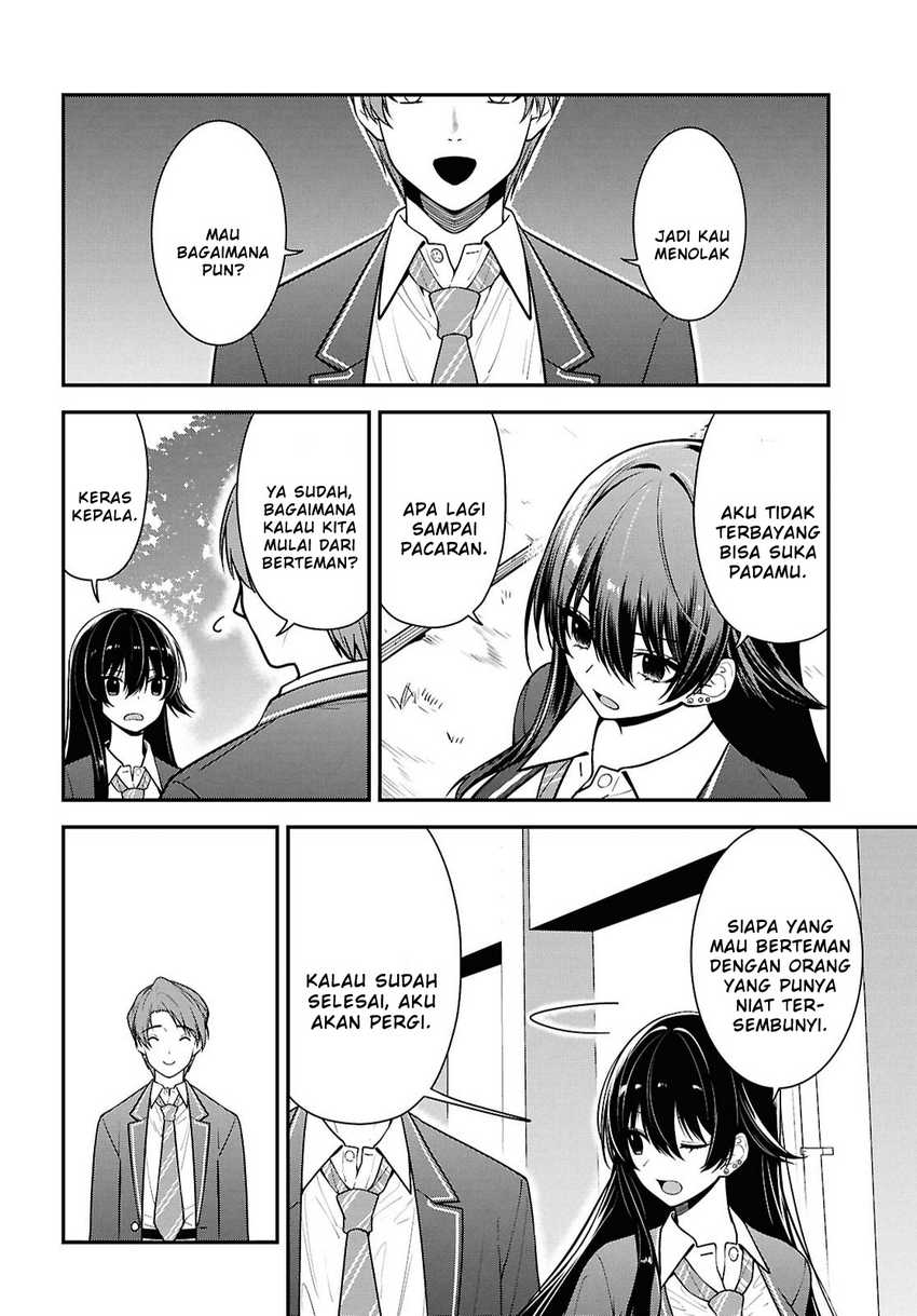 Tonari no Seki no Yankee Shimizu-san ga Kami o Kuroku Sometekita Chapter 9 - Halaman 14