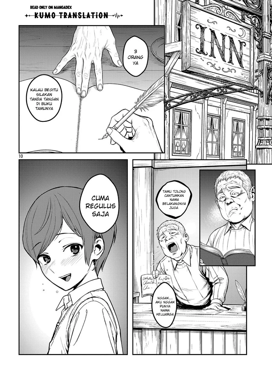 Tousan wa [Kensei], Kaasan wa [Kenshin], Boku wa [Ochi〇po Chanbara Master] Chapter 4 Gambar 12
