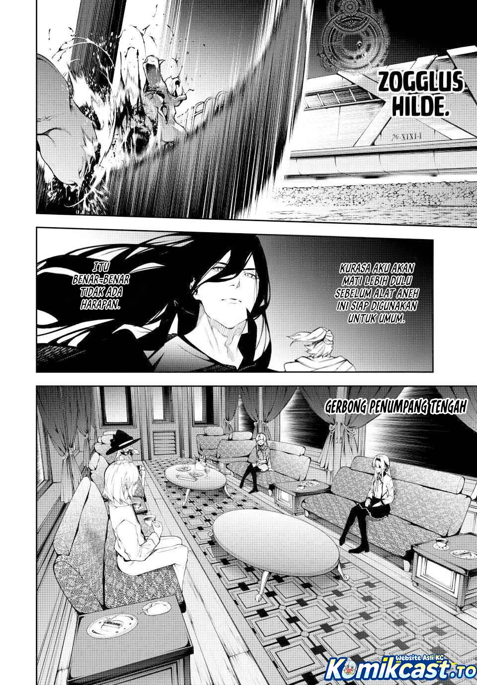 Tsue to Tsurugi no Wistoria Chapter 64 Gambar 14
