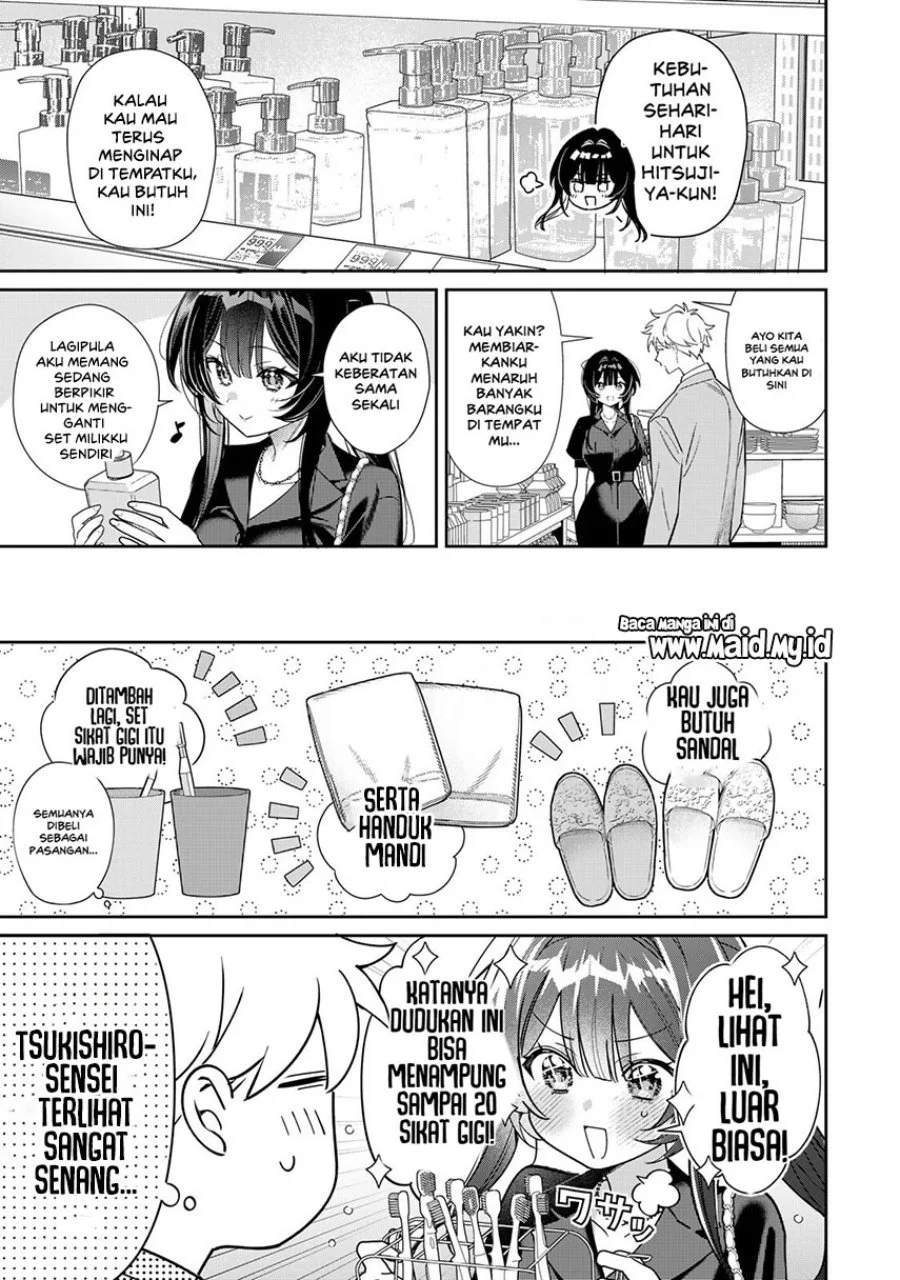 Tsuki no Joou no Nekashitsukekata Chapter 4.1 Gambar 9