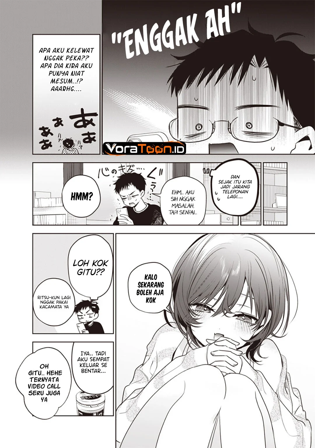Tsuzura-Senpai wa Motokano Dakara Chapter 9 Gambar 9