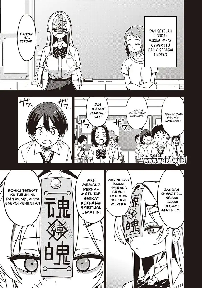 Undead-san no Bukiyou na Seishun Chapter 1 Gambar 9