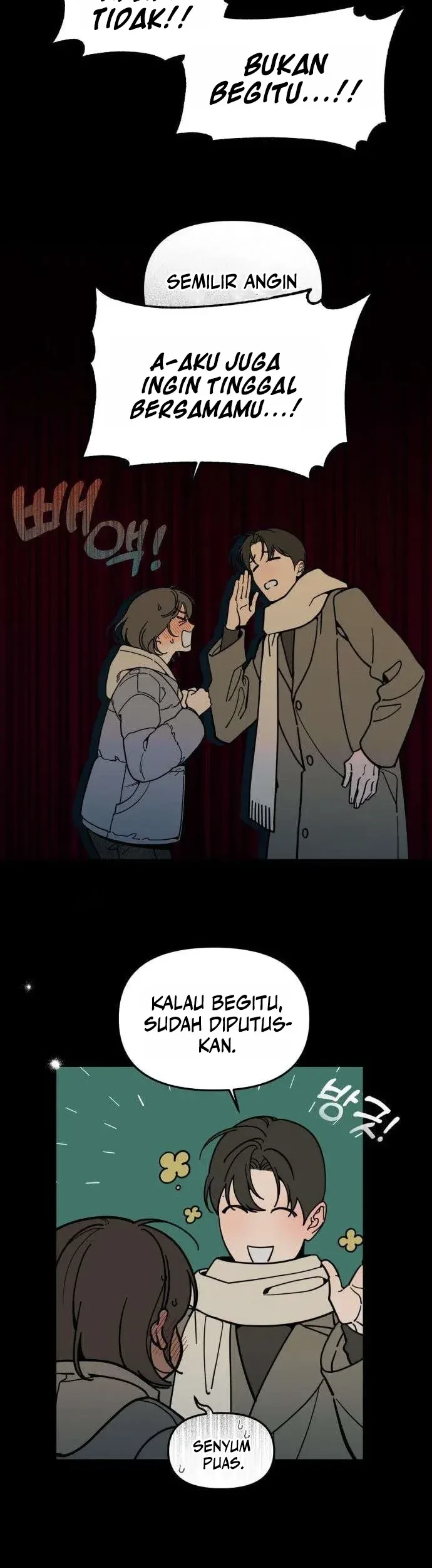 Unofficial Campus Couple Chapter 8 Gambar 20