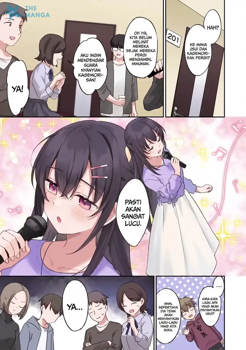 Usotsuki Kanojo no Kagemori-san Chapter 3 Gambar 12