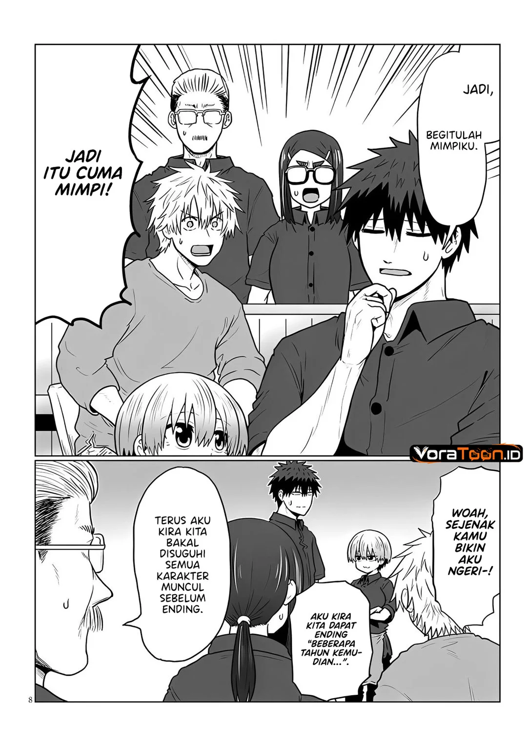 Uzaki-chan wa Asobitai! Chapter 142 Gambar 9