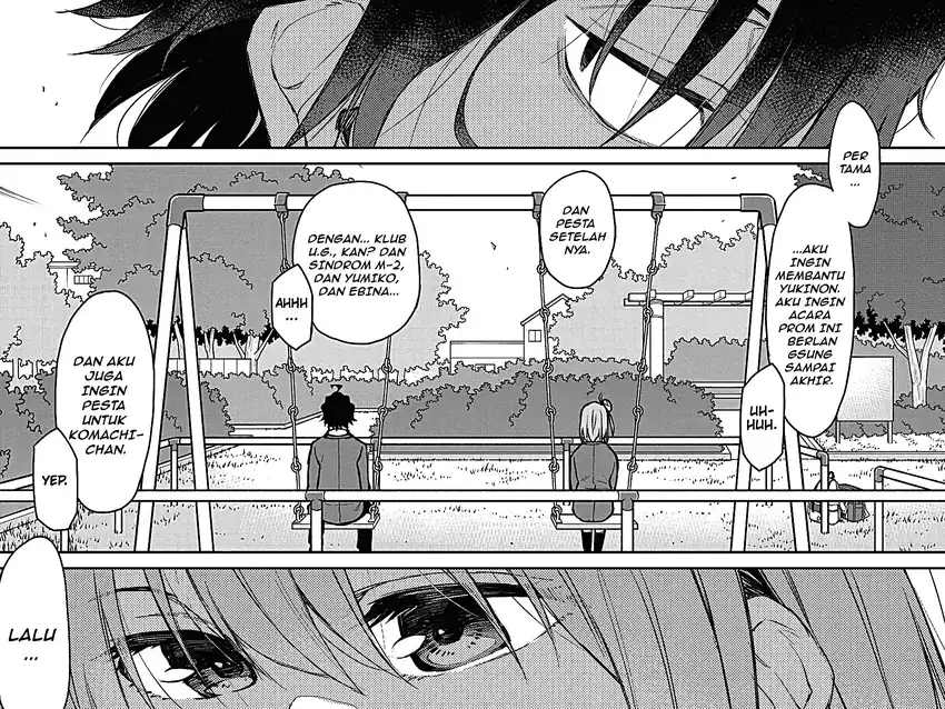Yahari Ore no Seishun Love Come wa Machigatteiru @comic Chapter 103 Gambar 13