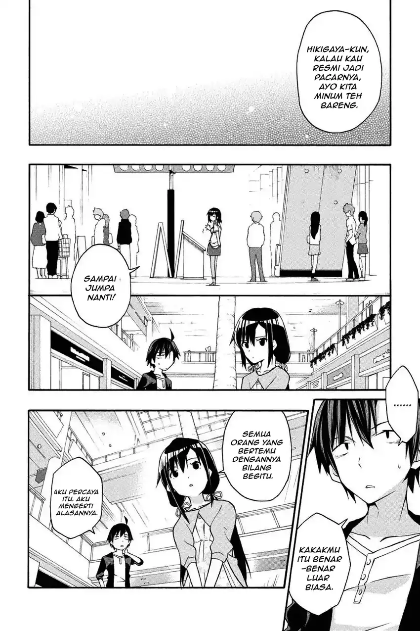 Yahari Ore no Seishun Love Come wa Machigatteiru @comic Chapter 17 Gambar 10