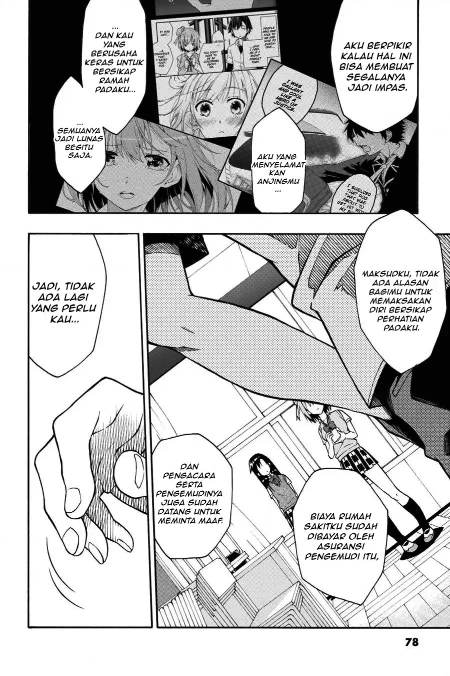 Yahari Ore no Seishun Love Come wa Machigatteiru @comic Chapter 19.2 Gambar 10