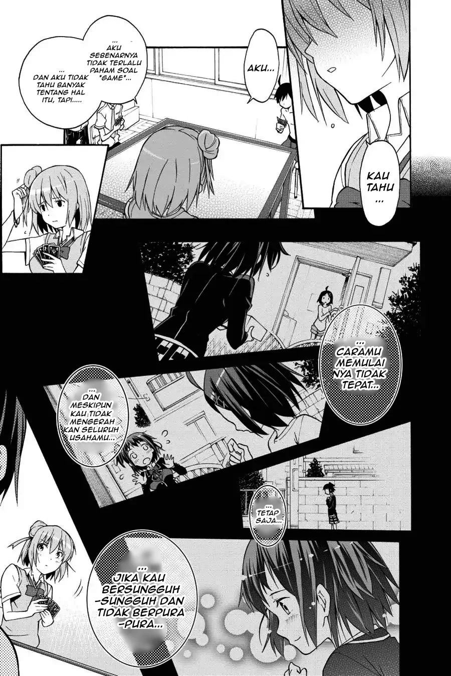 Yahari Ore no Seishun Love Come wa Machigatteiru @comic Chapter 19 Gambar 13