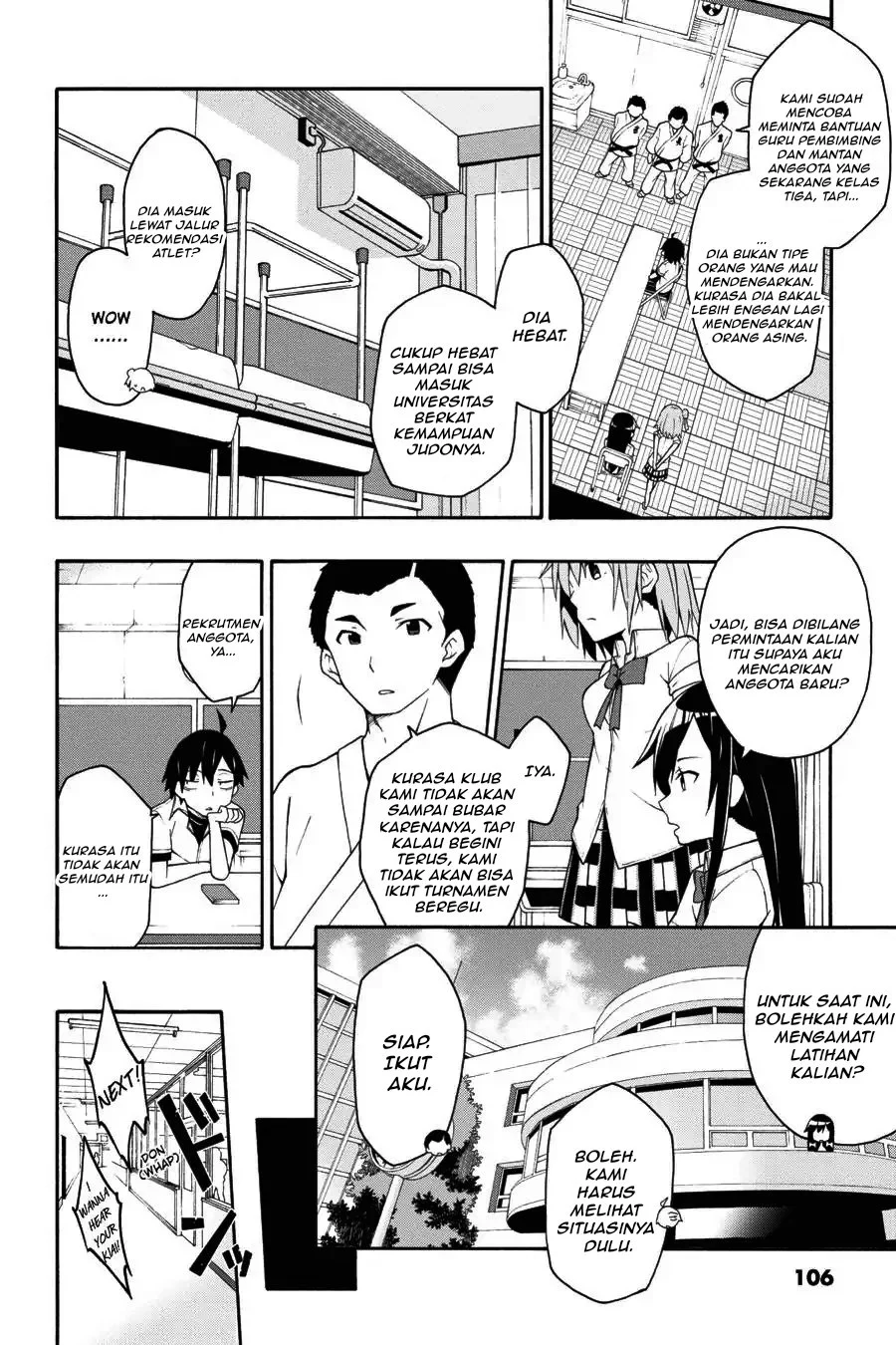 Yahari Ore no Seishun Love Come wa Machigatteiru @comic Chapter 20 Gambar 12