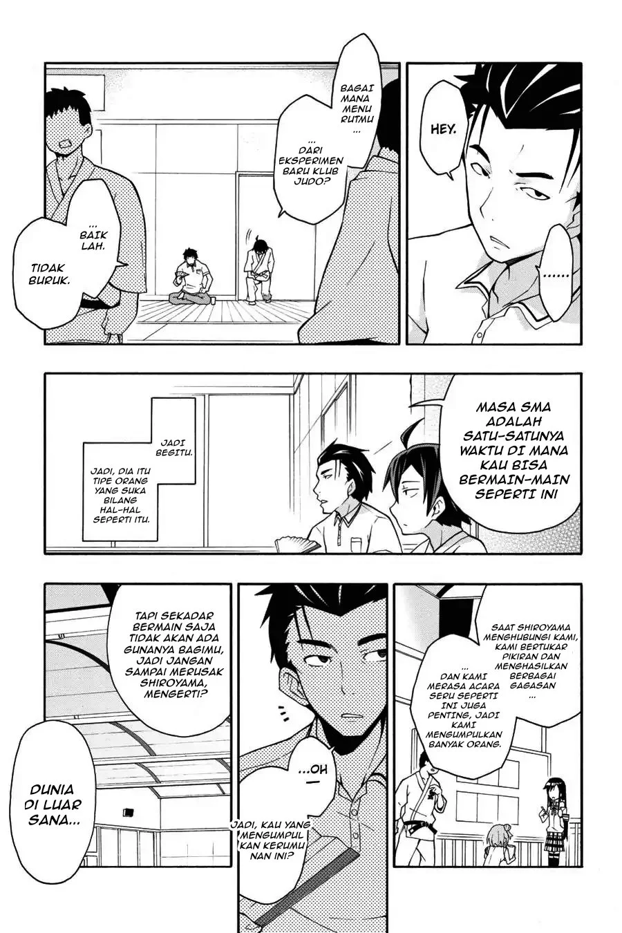 Yahari Ore no Seishun Love Come wa Machigatteiru @comic Chapter 21 Gambar 13