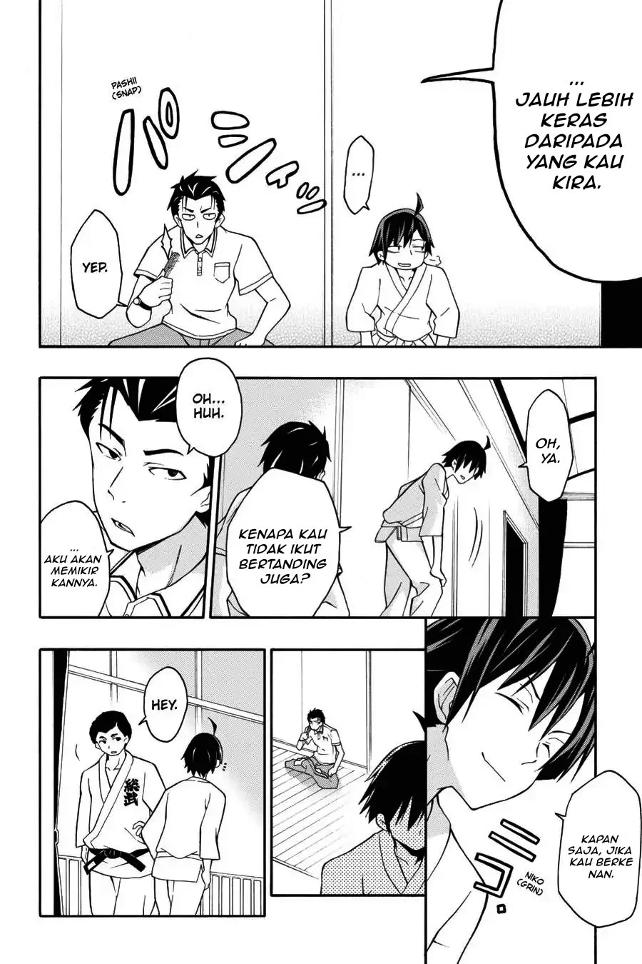 Yahari Ore no Seishun Love Come wa Machigatteiru @comic Chapter 21 Gambar 14