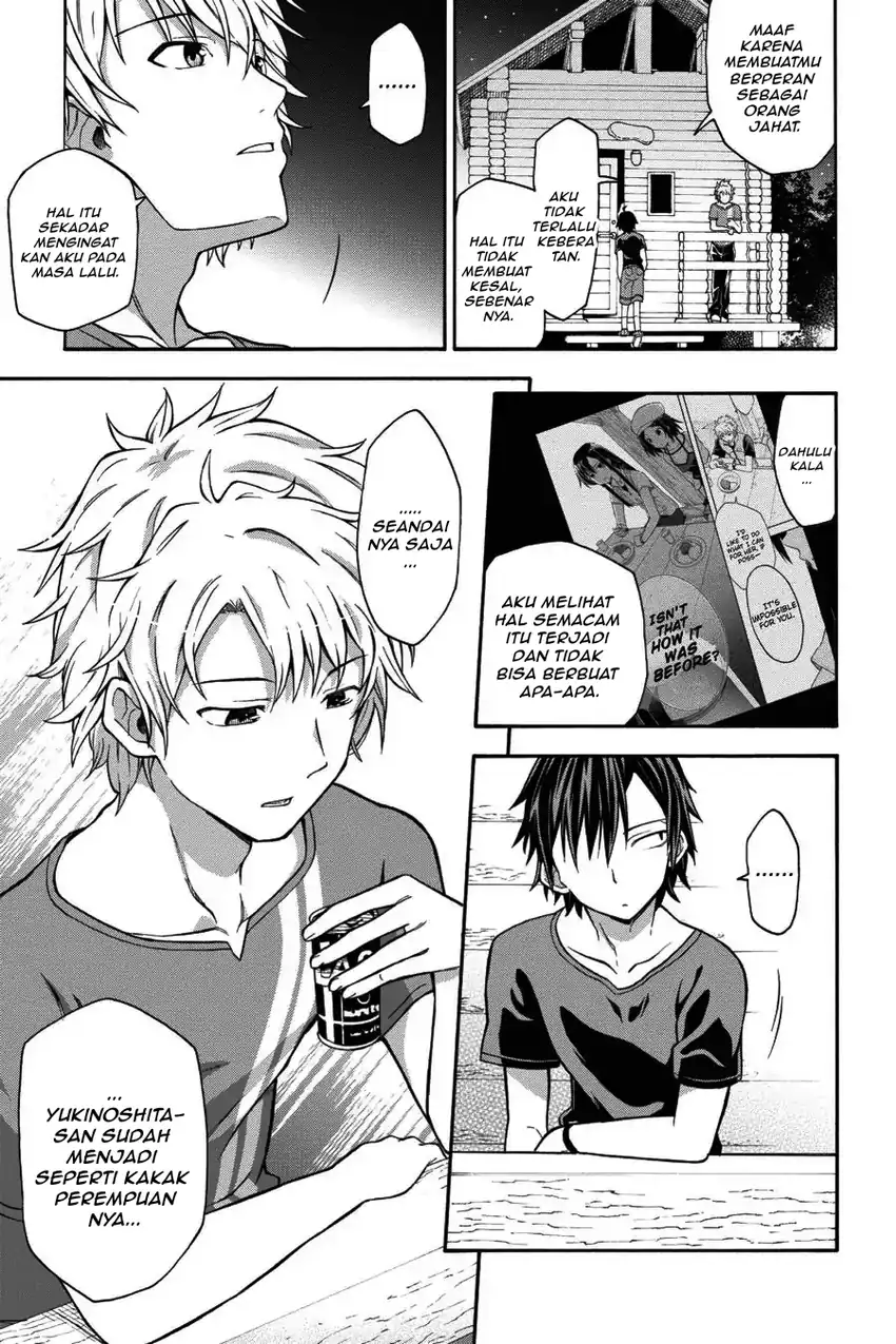 Yahari Ore no Seishun Love Come wa Machigatteiru @comic Chapter 28 Gambar 11