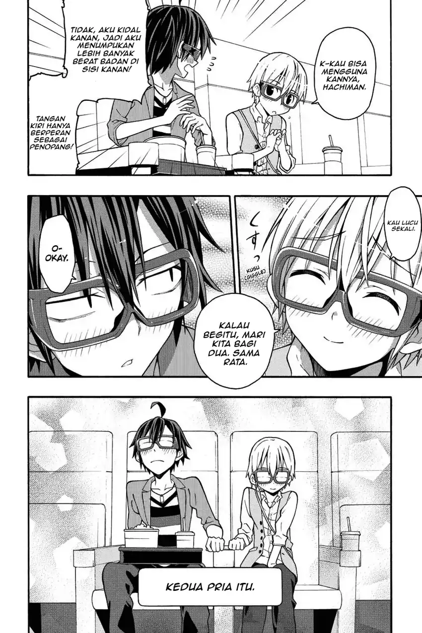 Yahari Ore no Seishun Love Come wa Machigatteiru @comic Chapter 30 Gambar 11