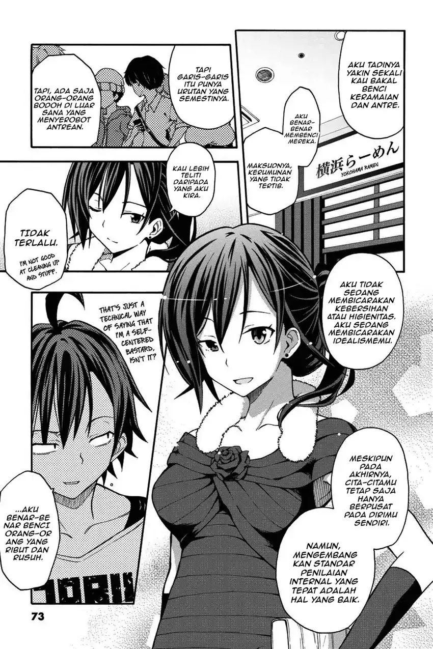 Yahari Ore no Seishun Love Come wa Machigatteiru @comic Chapter 31 Gambar 11