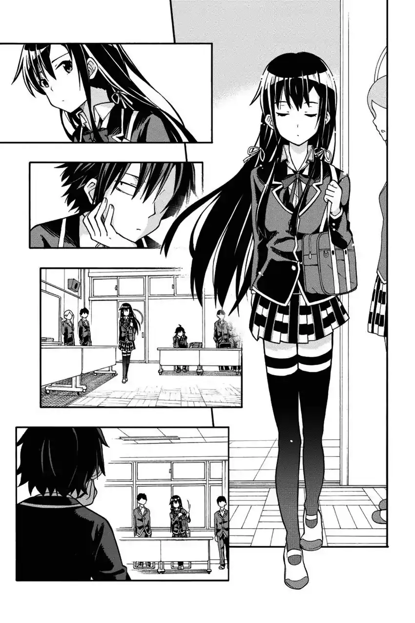 Yahari Ore no Seishun Love Come wa Machigatteiru @comic Chapter 35 Gambar 12
