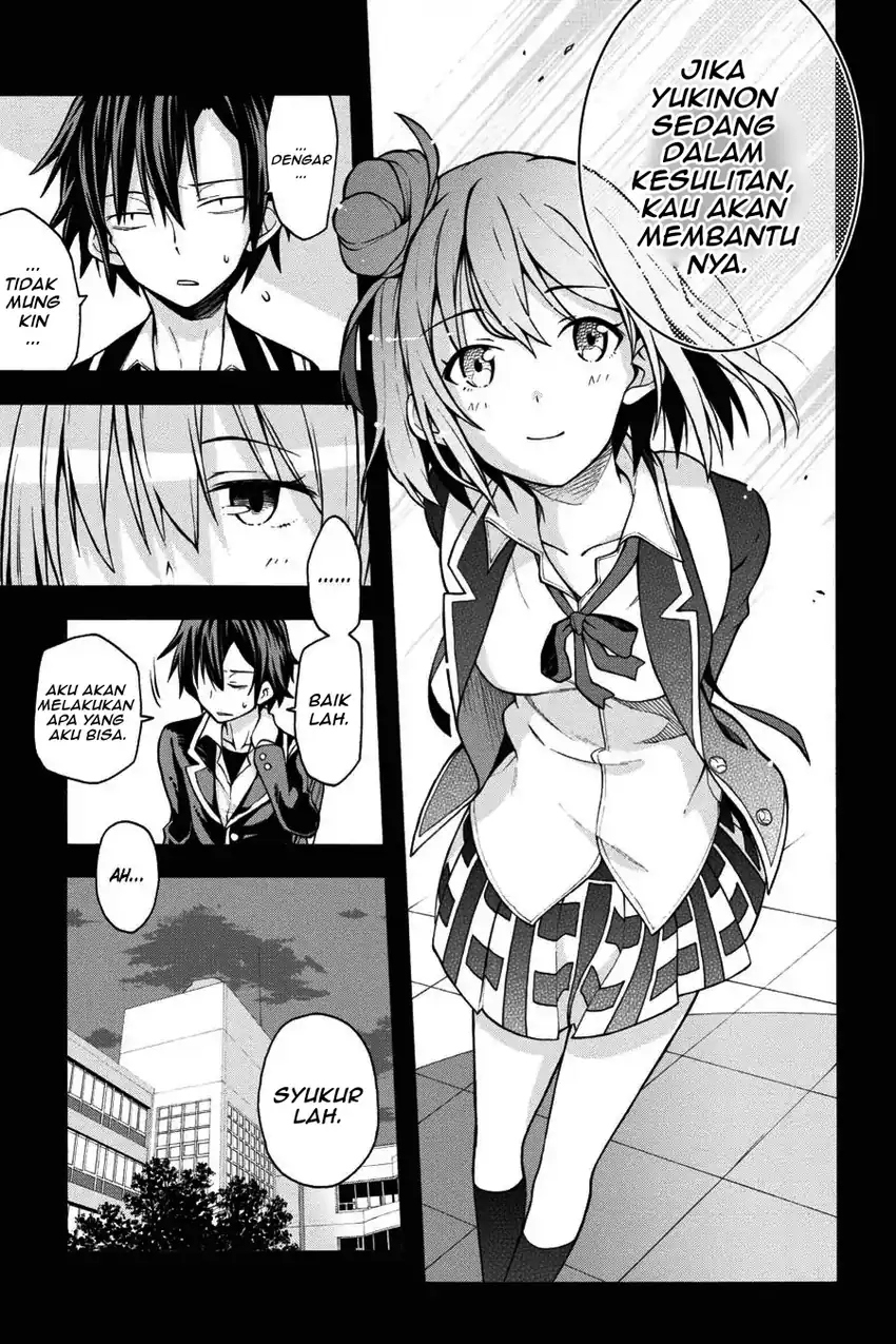 Yahari Ore no Seishun Love Come wa Machigatteiru @comic Chapter 36 Gambar 11