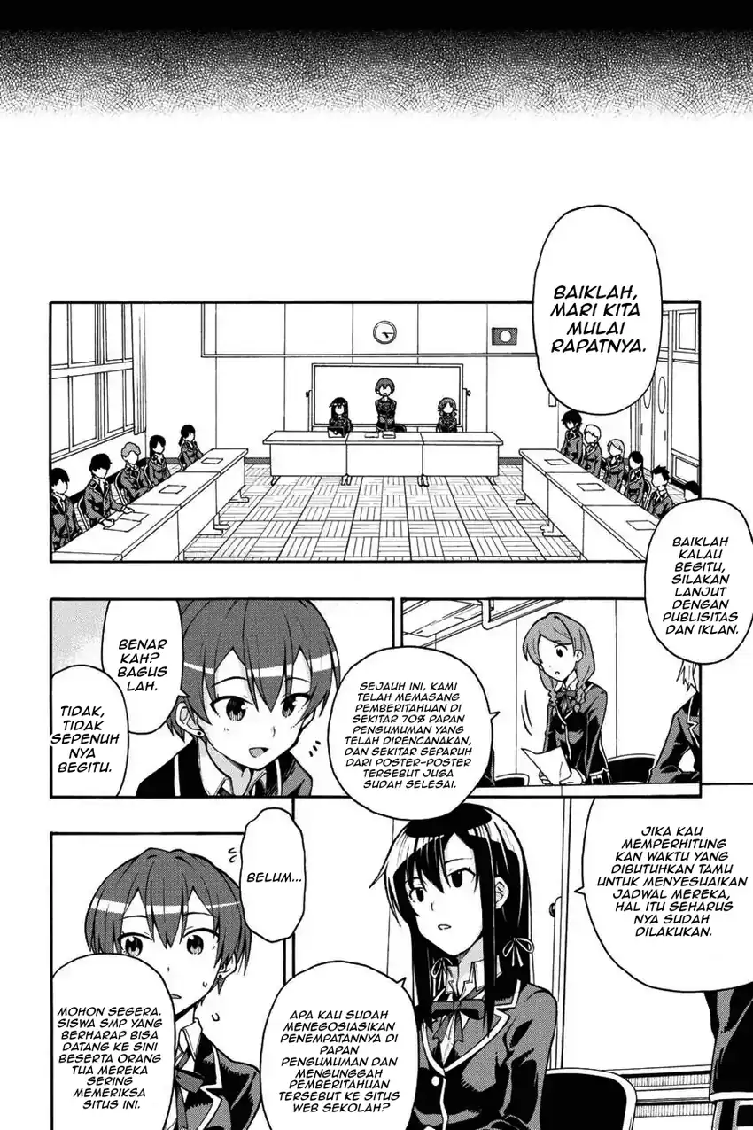 Yahari Ore no Seishun Love Come wa Machigatteiru @comic Chapter 36 Gambar 12