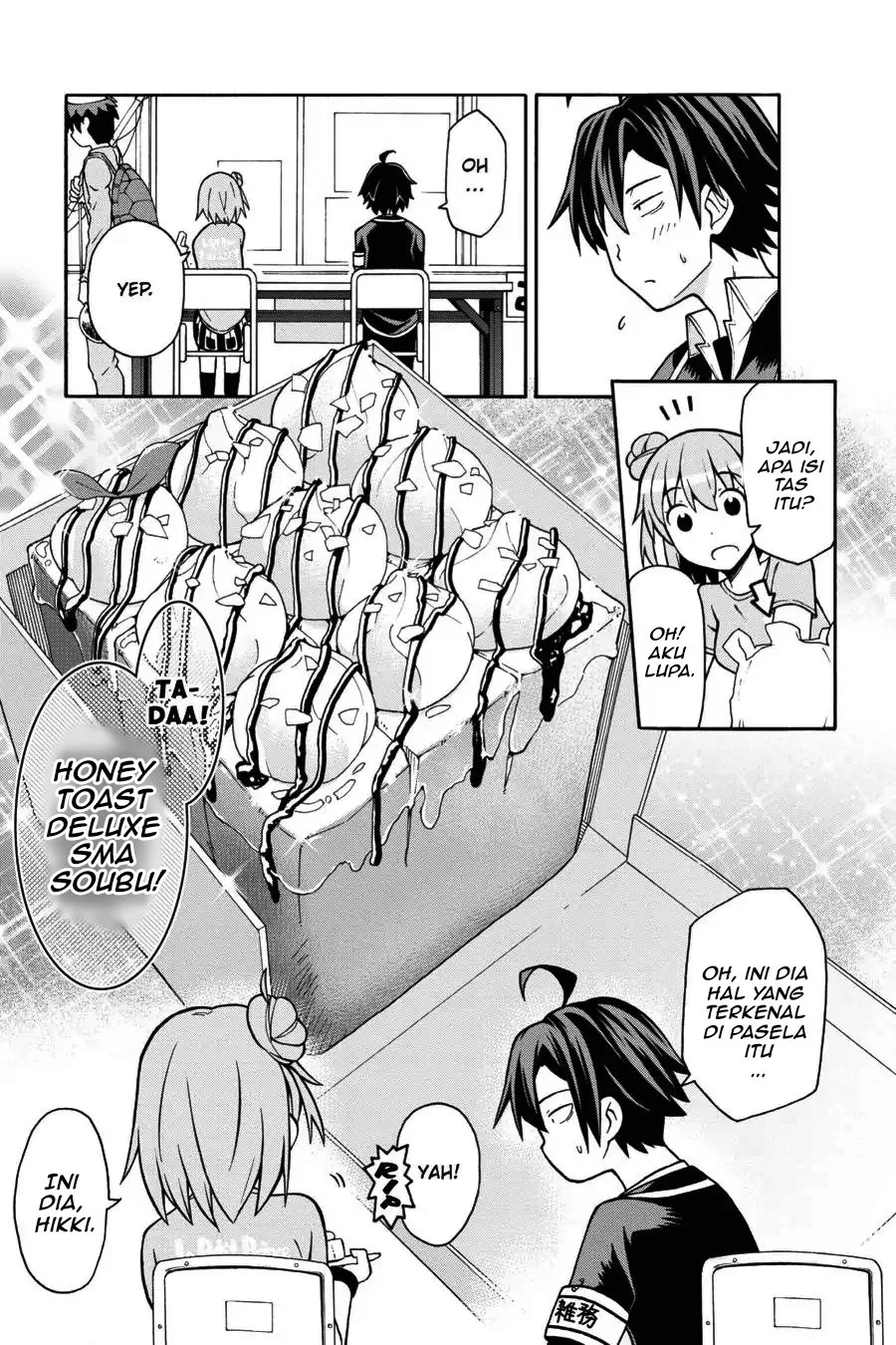 Yahari Ore no Seishun Love Come wa Machigatteiru @comic Chapter 39 Gambar 13