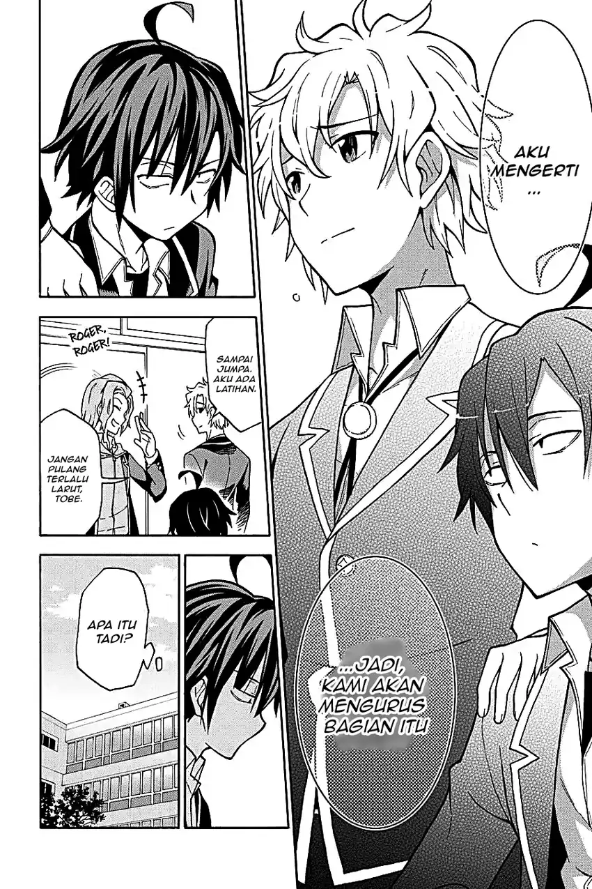 Yahari Ore no Seishun Love Come wa Machigatteiru @comic Chapter 49 Gambar 13