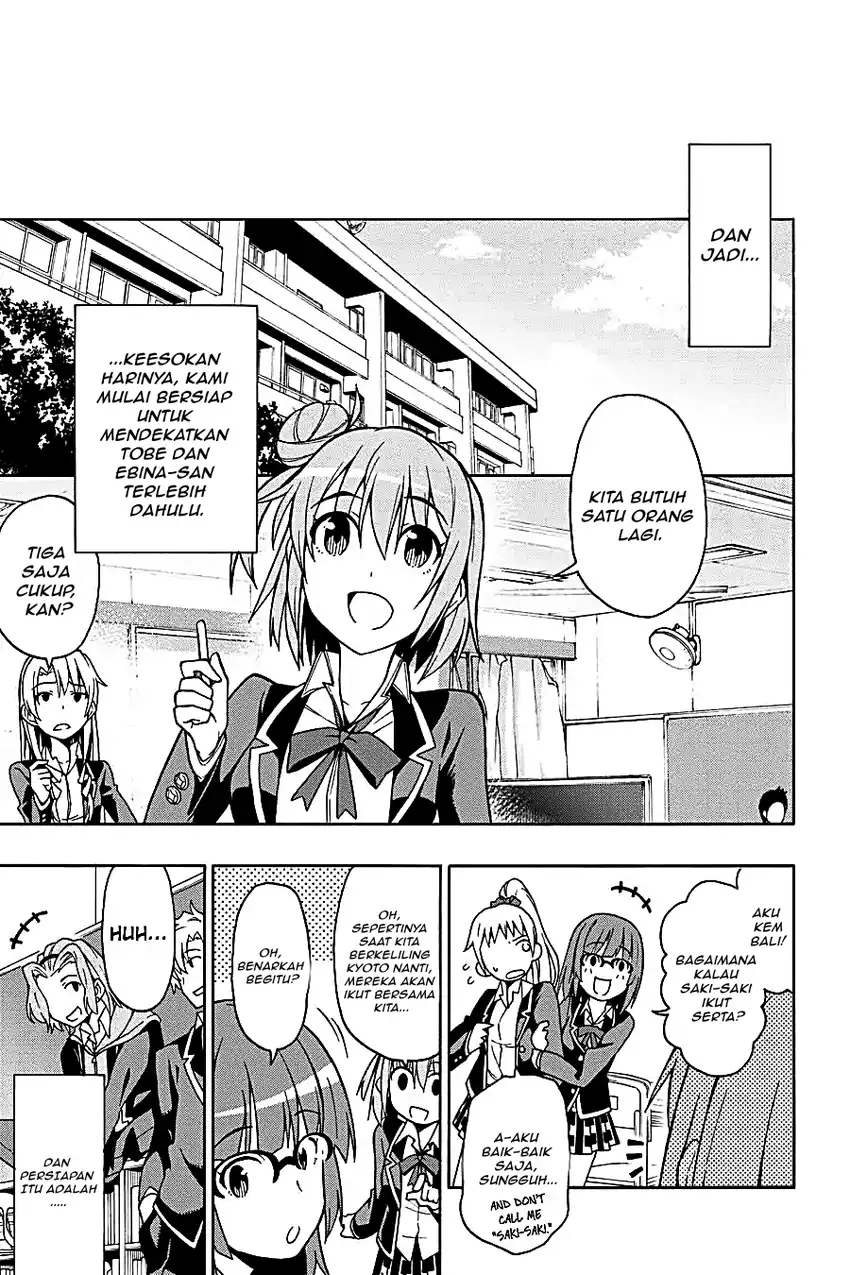 Yahari Ore no Seishun Love Come wa Machigatteiru @comic Chapter 49 Gambar 14