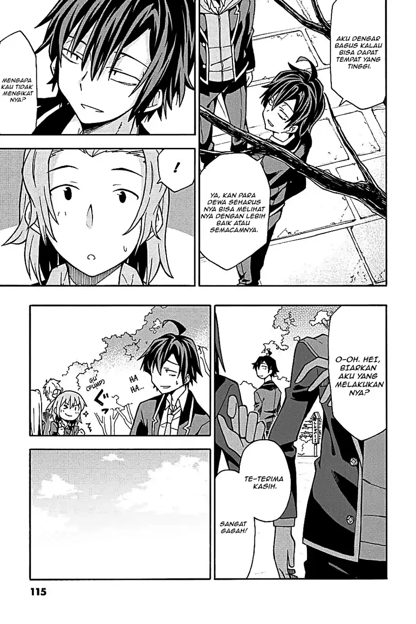Yahari Ore no Seishun Love Come wa Machigatteiru @comic Chapter 50 Gambar 14