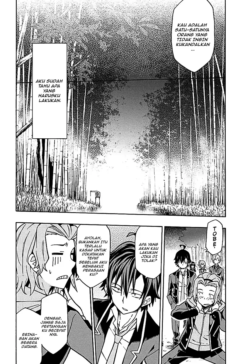 Yahari Ore no Seishun Love Come wa Machigatteiru @comic Chapter 52 Gambar 16