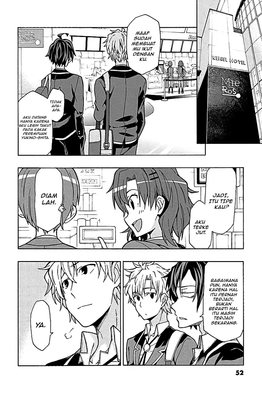 Yahari Ore no Seishun Love Come wa Machigatteiru @comic Chapter 54 Gambar 18