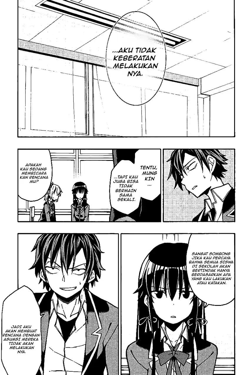 Yahari Ore no Seishun Love Come wa Machigatteiru @comic Chapter 55 Gambar 11