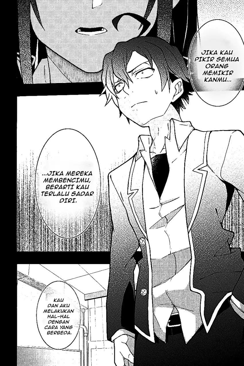 Yahari Ore no Seishun Love Come wa Machigatteiru @comic Chapter 55 Gambar 12