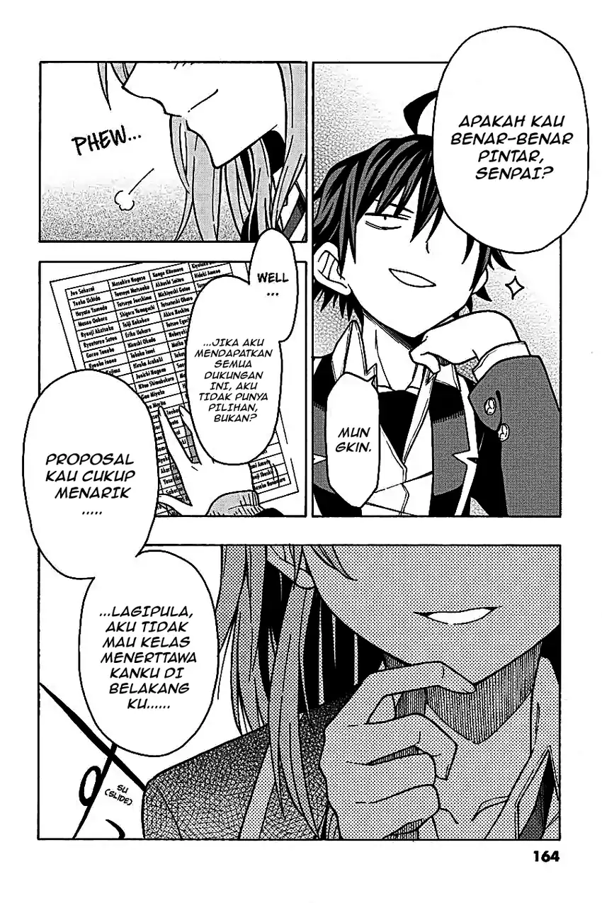 Yahari Ore no Seishun Love Come wa Machigatteiru @comic Chapter 57 Gambar 18