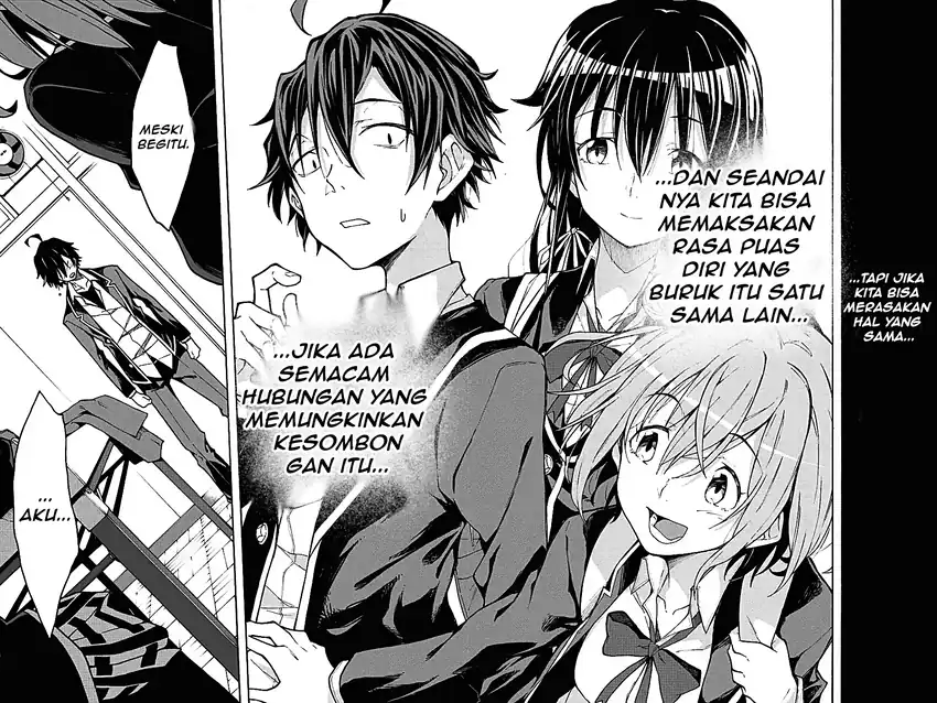 Yahari Ore no Seishun Love Come wa Machigatteiru @comic Chapter 63 Gambar 12