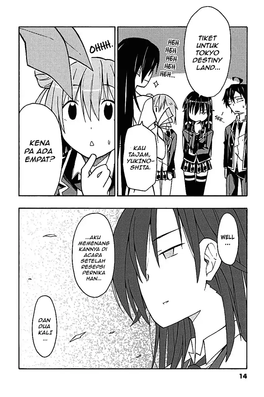 Yahari Ore no Seishun Love Come wa Machigatteiru @comic Chapter 64 Gambar 11