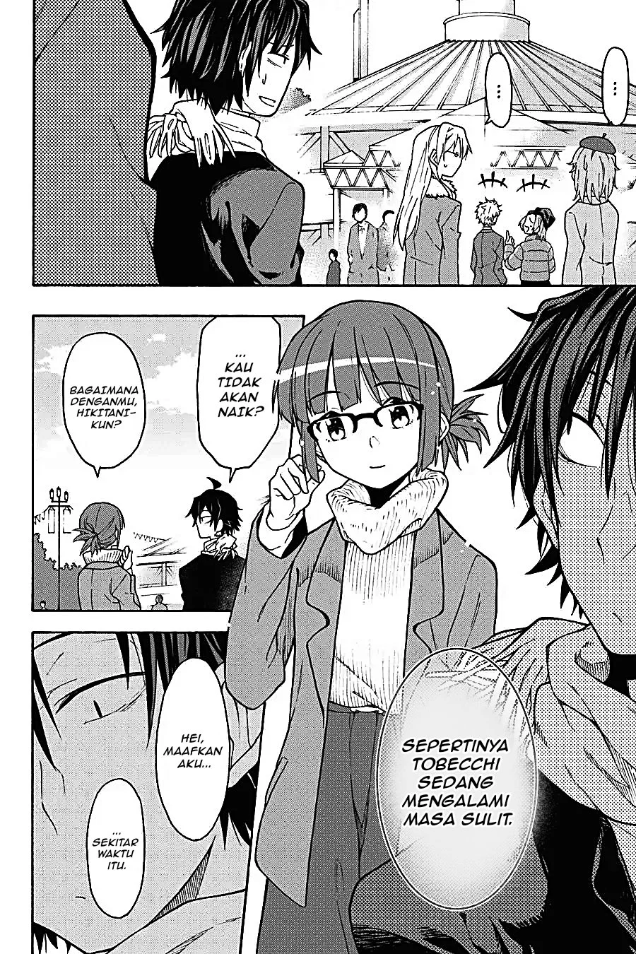 Yahari Ore no Seishun Love Come wa Machigatteiru @comic Chapter 65 Gambar 13