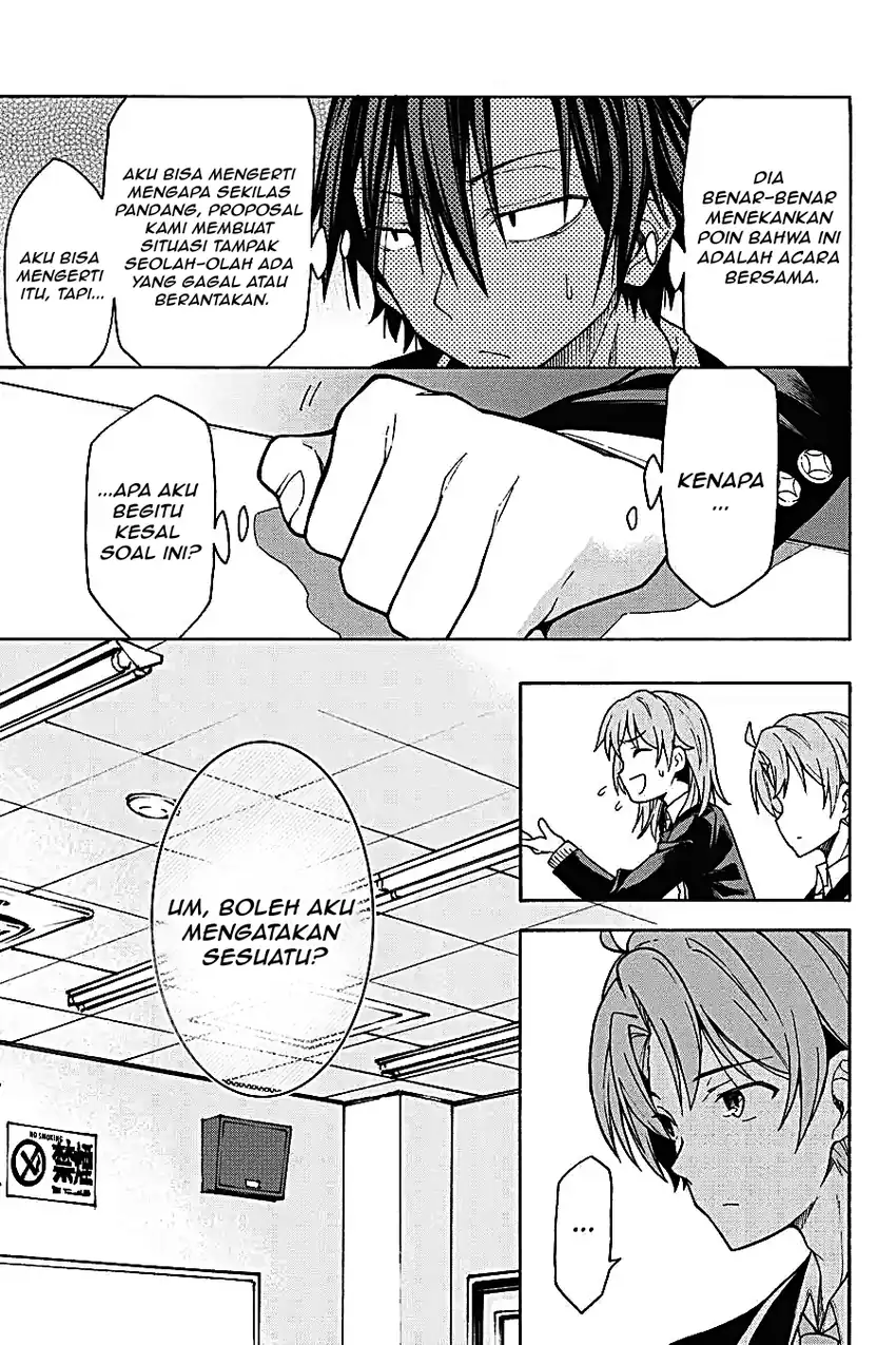 Yahari Ore no Seishun Love Come wa Machigatteiru @comic Chapter 68 Gambar 19