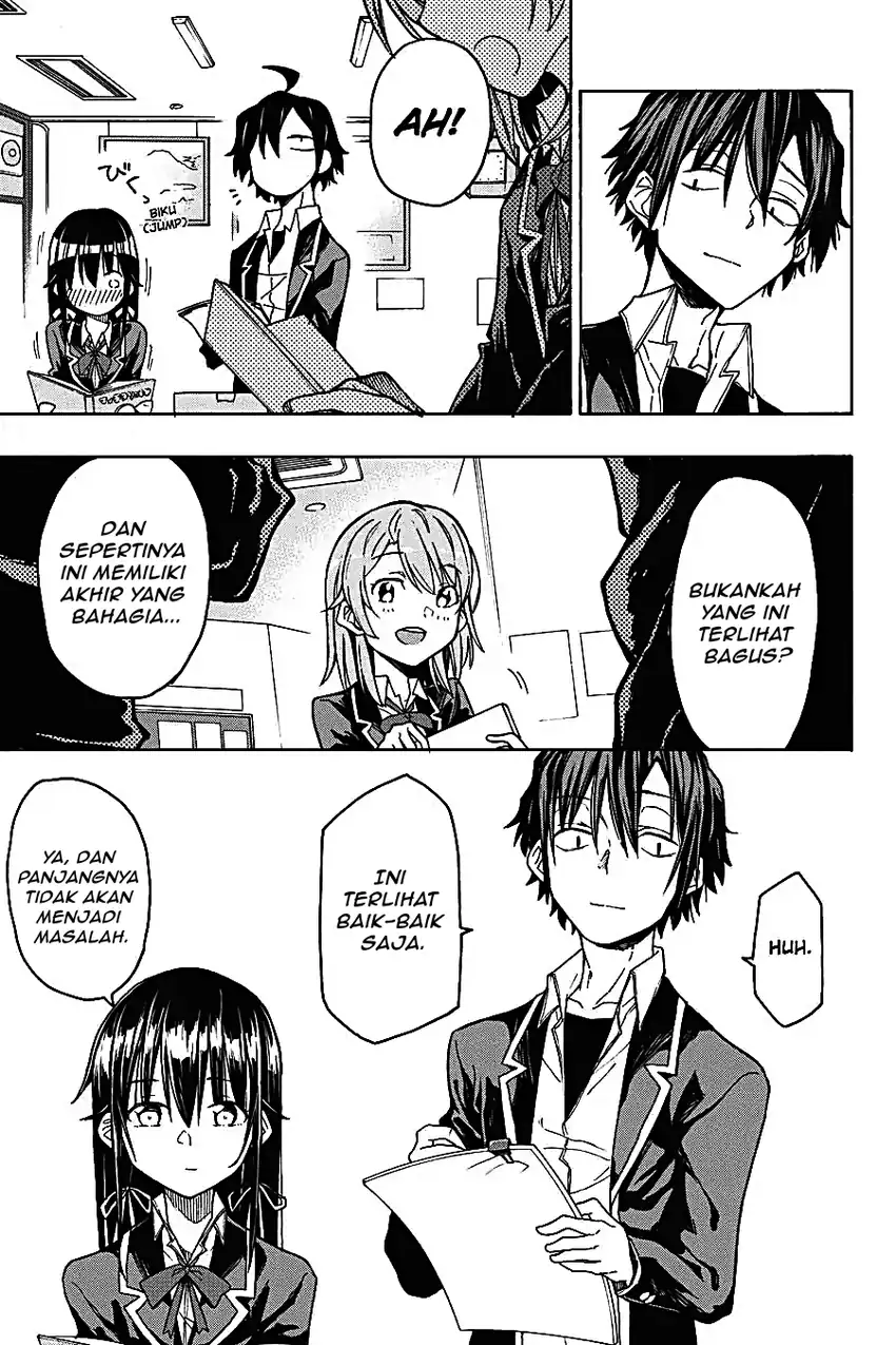 Yahari Ore no Seishun Love Come wa Machigatteiru @comic Chapter 69 Gambar 18