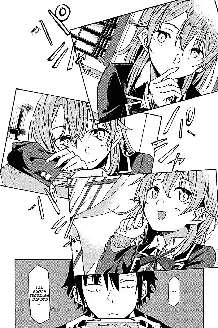 Yahari Ore no Seishun Love Come wa Machigatteiru @comic Chapter 71 Gambar 14