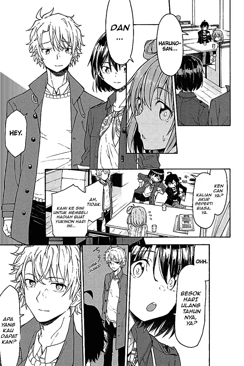 Yahari Ore no Seishun Love Come wa Machigatteiru @comic Chapter 73 Gambar 15