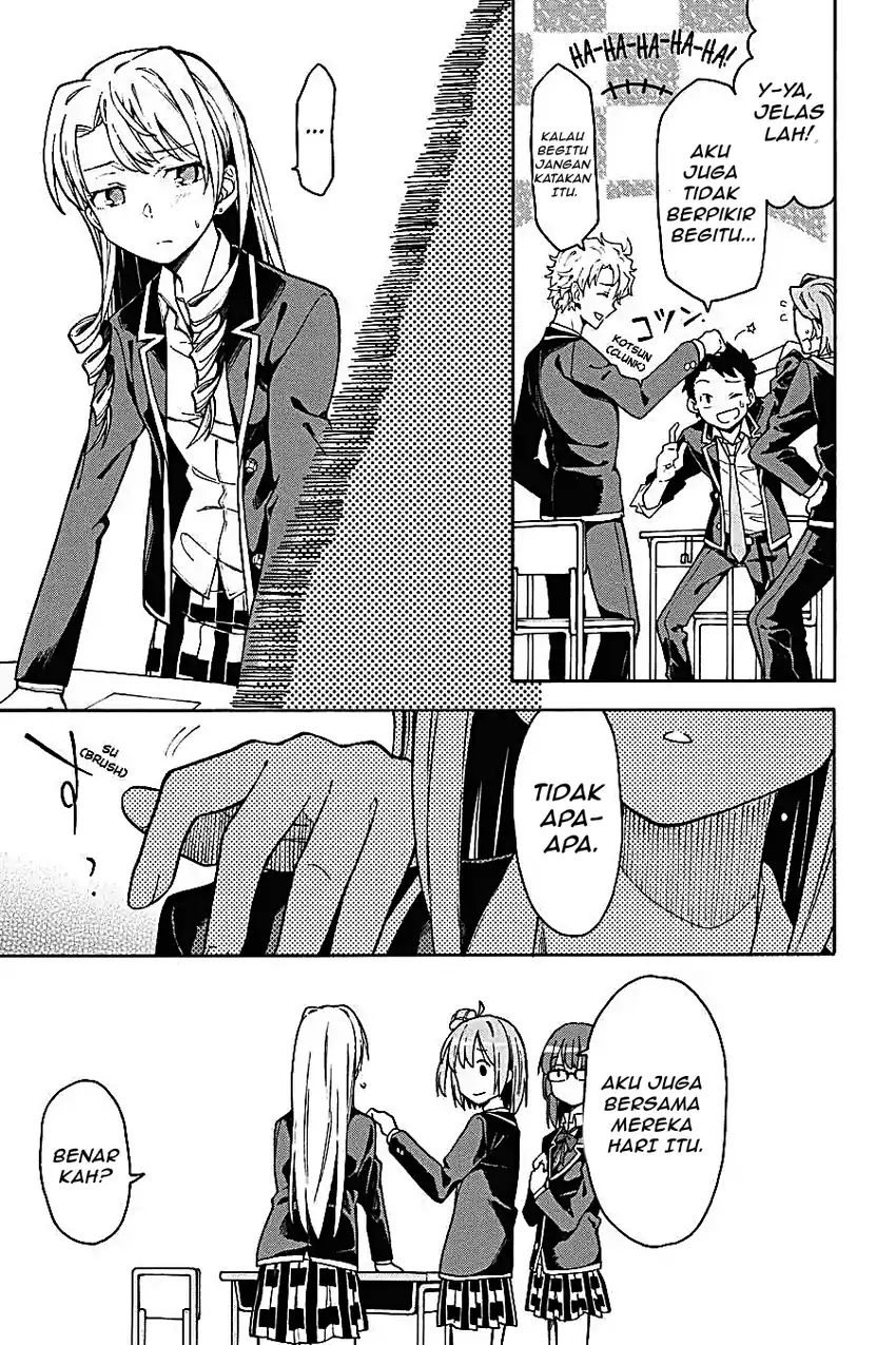 Yahari Ore no Seishun Love Come wa Machigatteiru @comic Chapter 74 Gambar 15