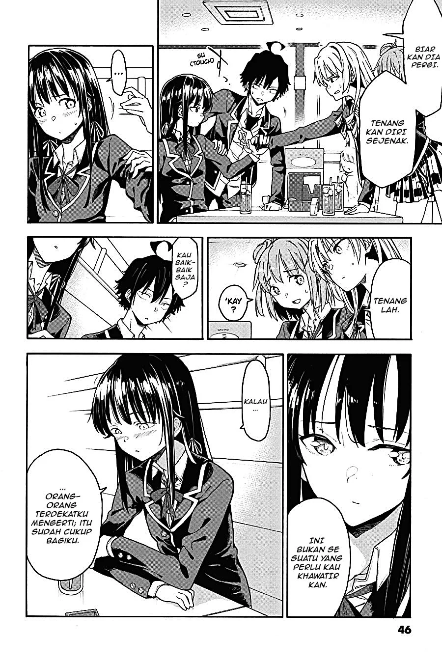 Yahari Ore no Seishun Love Come wa Machigatteiru @comic Chapter 76 Gambar 12