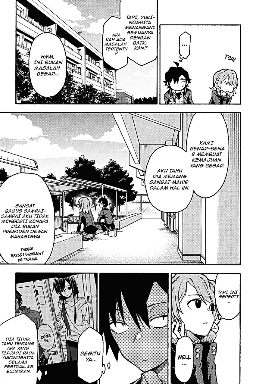 Yahari Ore no Seishun Love Come wa Machigatteiru @comic Chapter 89 Gambar 13