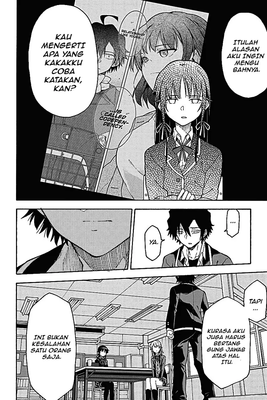 Yahari Ore no Seishun Love Come wa Machigatteiru @comic Chapter 95 Gambar 17