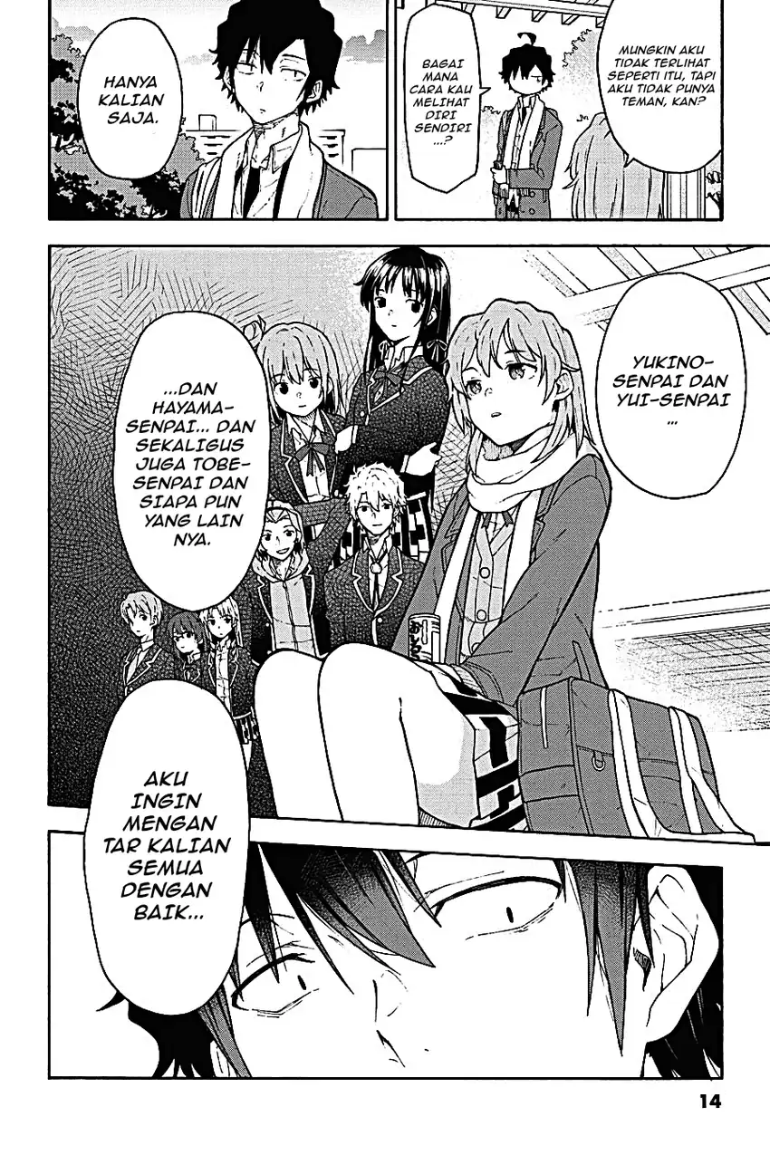 Yahari Ore no Seishun Love Come wa Machigatteiru @comic Chapter 96 Gambar 11