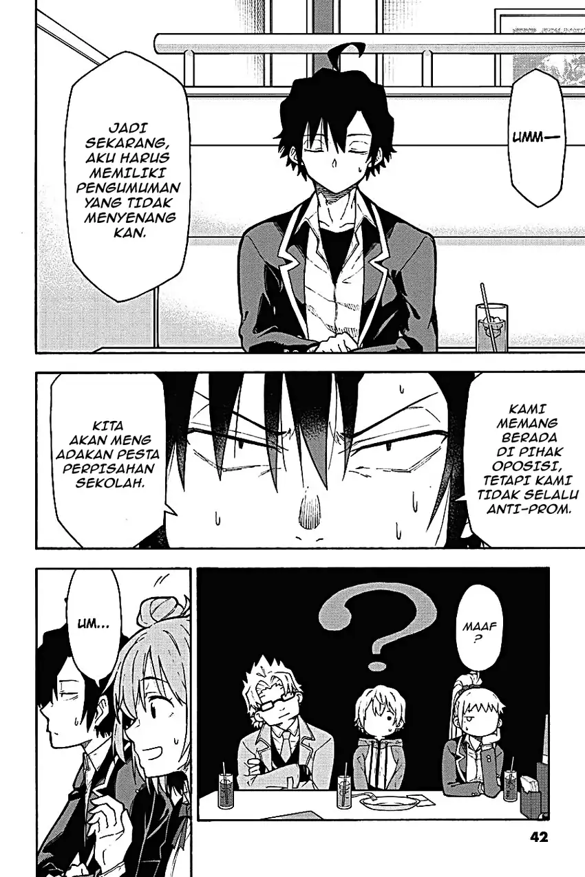Yahari Ore no Seishun Love Come wa Machigatteiru @comic Chapter 97 Gambar 12