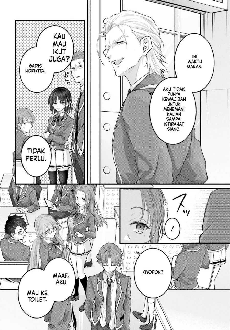 Youkoso Jitsuryoku Shijou Shugi no Kyoushitsu e 2-nensei-hen 2nd Stage Chapter 13 Gambar 18