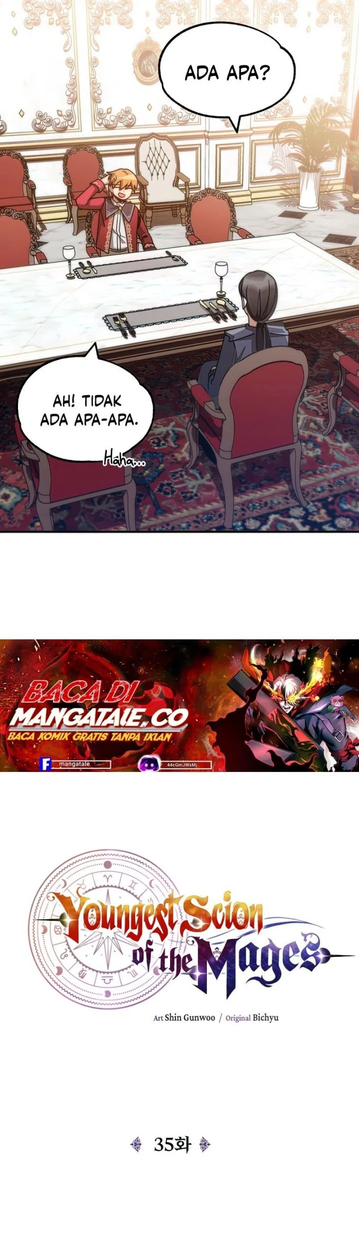 Youngest Scion of the Mages Chapter 35 Gambar 32