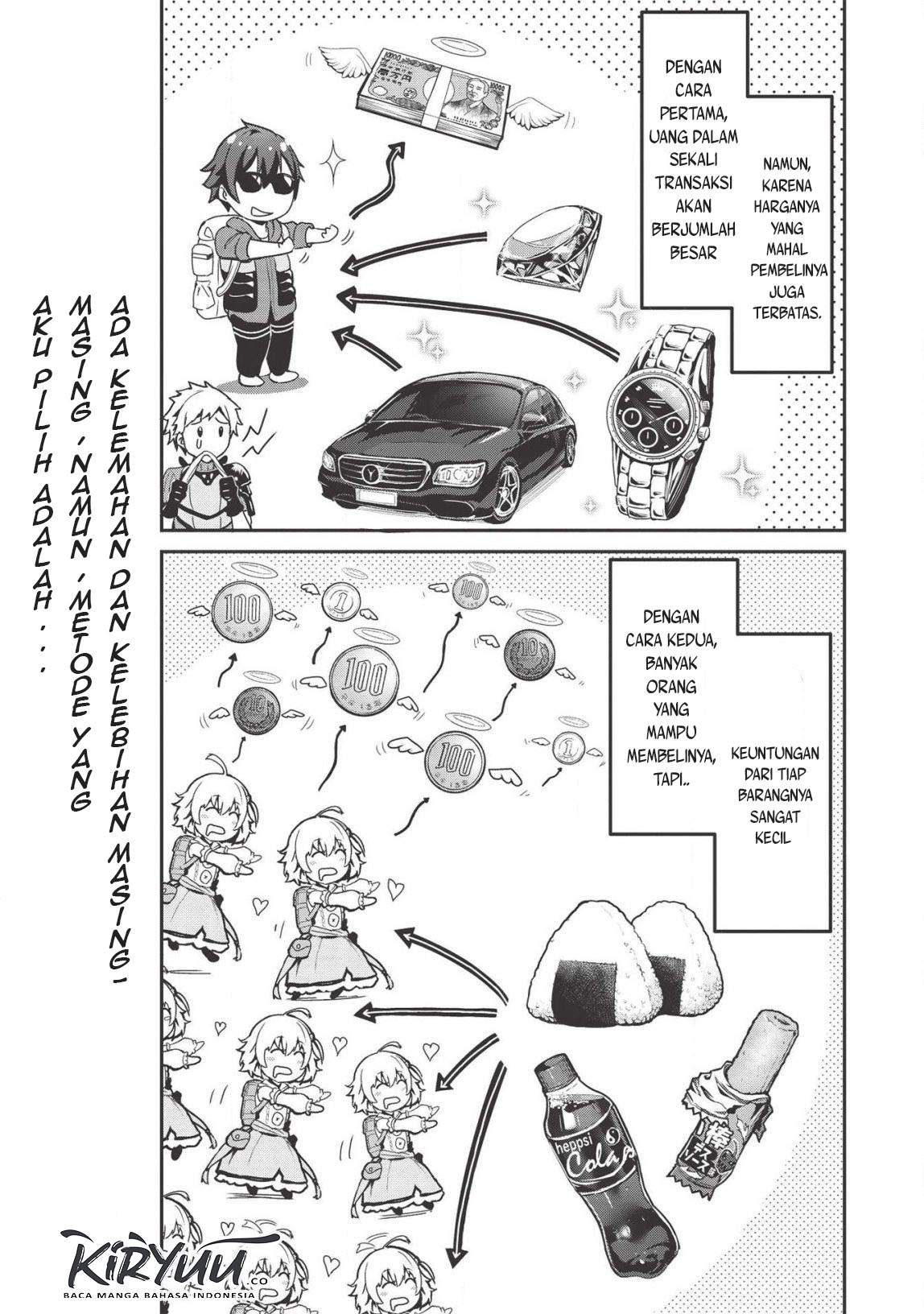 Itsu Demo Jitaku ni Kaereru Ore wa, Isekai de Gyoushoujin o Hajimemashita Chapter 3 Gambar 9
