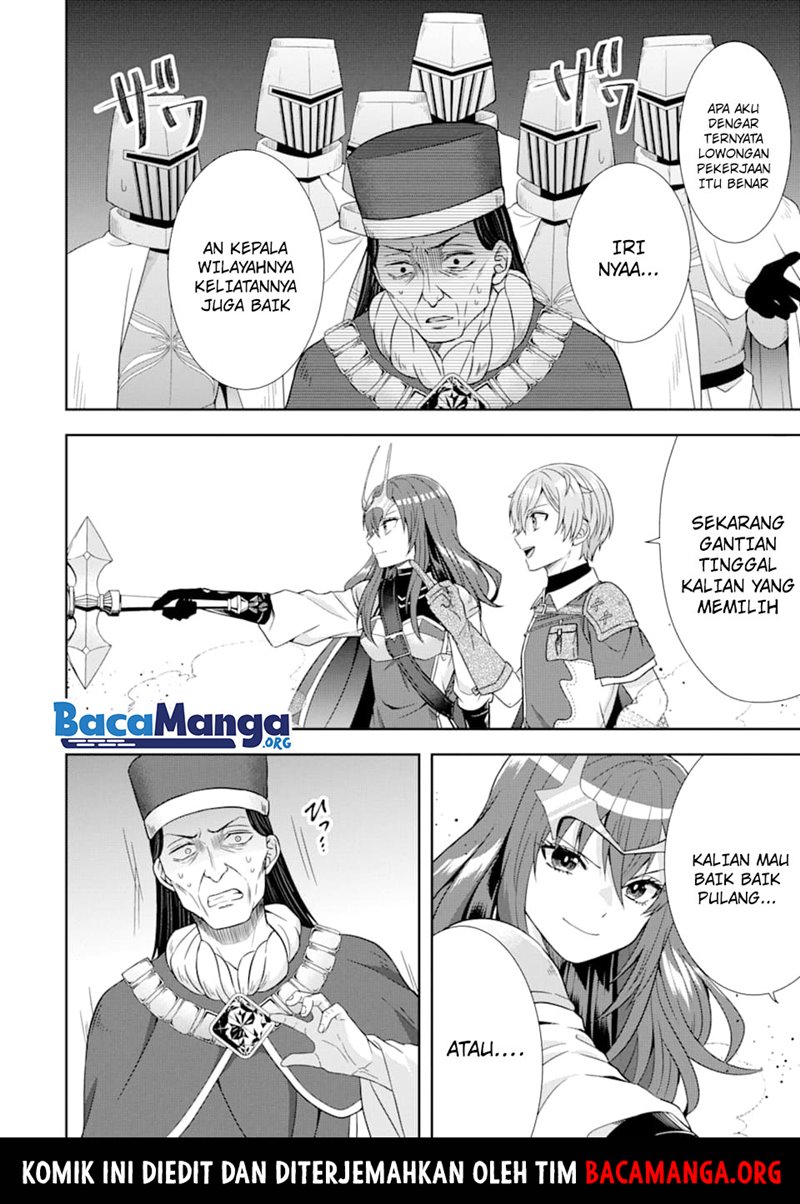 Tensei Ryoushu no Yuuryou Kaitaku: Zensei no Kioku o Ikashite White ni Tsutometara, Yuunou na Jinzai ga Atsumari Sugimashita Chapter 06.2 Gambar 11