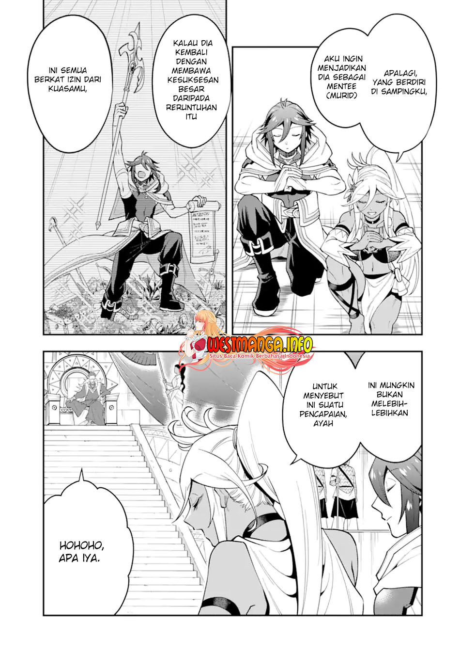 Kouryakuhon o Kushi Suru Saikyou no Mahoutsukai ~”meirei sa sero” to wa Iwa Senai Oreryuu Mao Tobatsu Saizen Ruuto ~ Chapter 26 Gambar 14